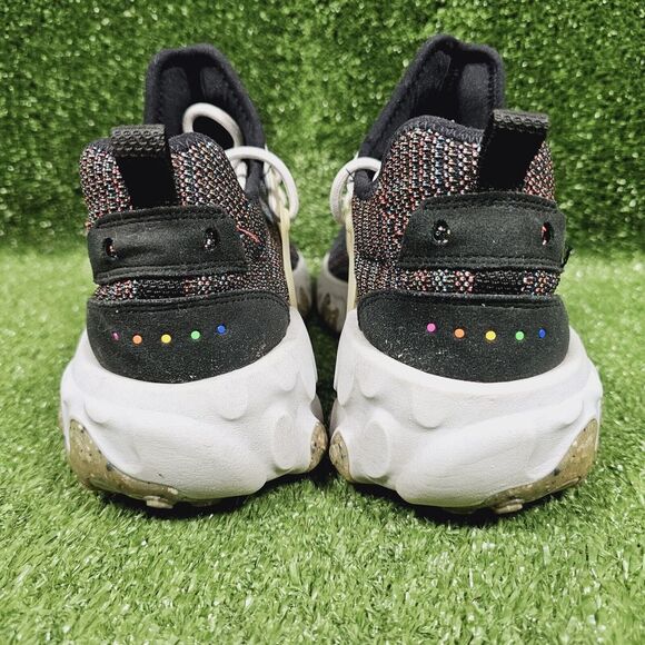 Nike React Presto Flyknit Multi Black Athletic Shoes CN1709-001 Mens Size US 13 - Picture 5 of 11